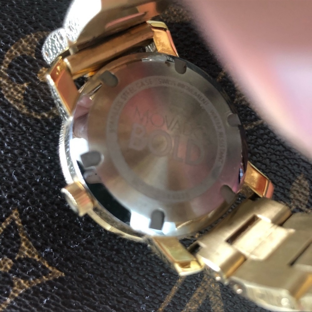 COPY - Movado Bold Women’s Watch Swarovski Crystal - Picture 4 of 5